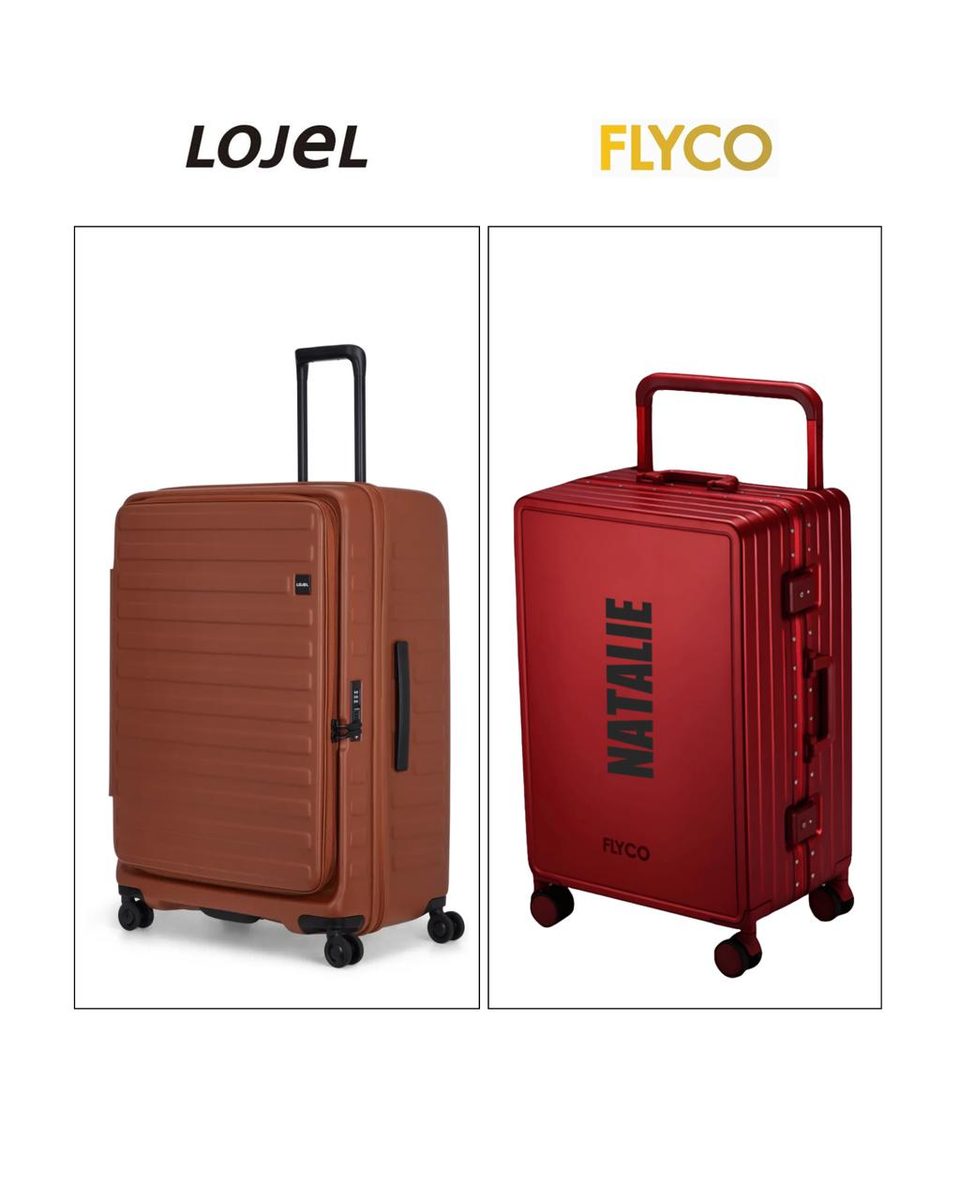 Lojel luggage Singapore review — compared with Flyco custom luggage Singapore