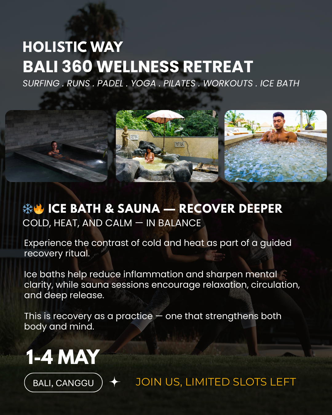 ⛱️ 🌊 Labour Day Weekend Getaway: 4D3N Bali 360 Wellness Retreat
