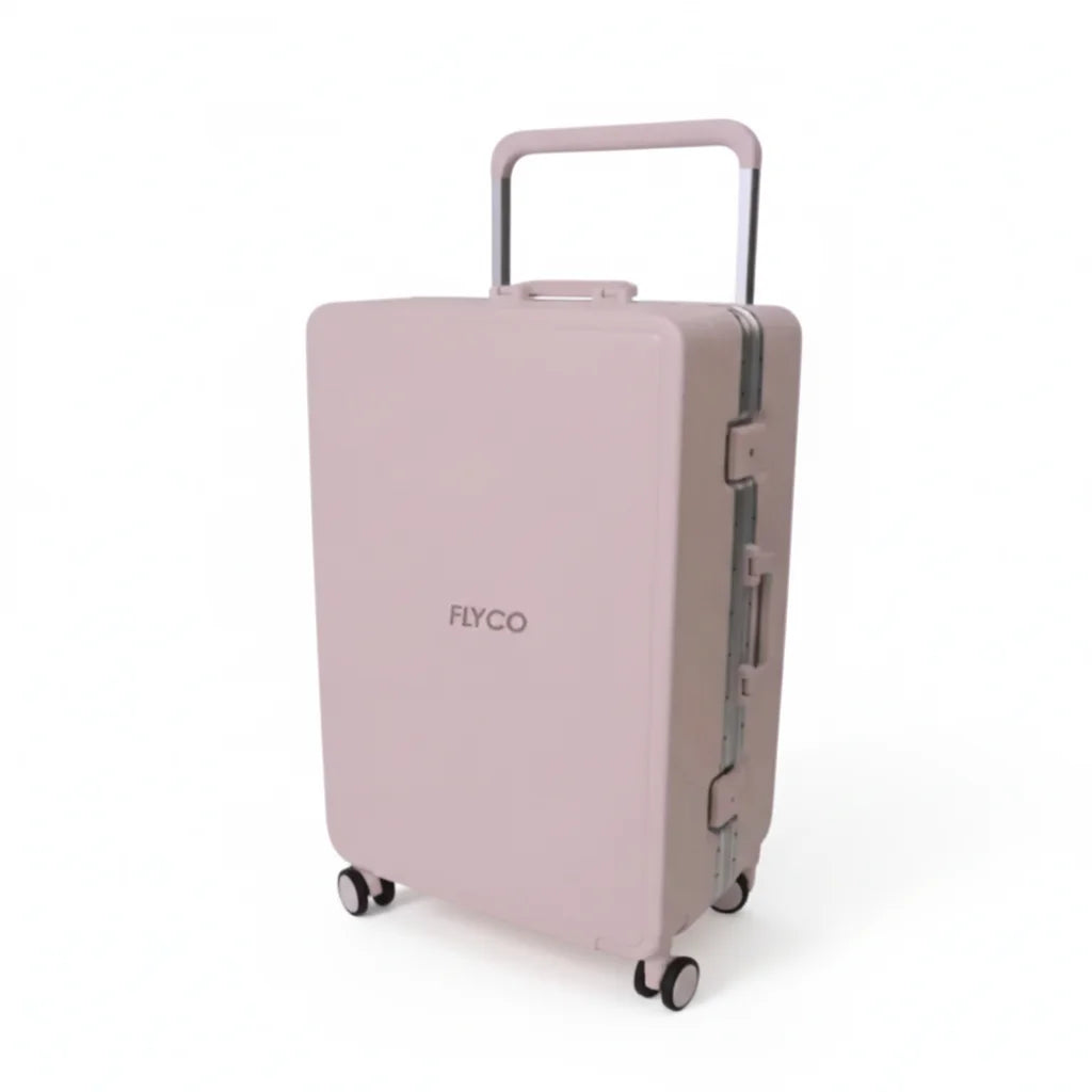 FLYCO Pink Original Series Personalised Polycarbonate Luggage Singapore