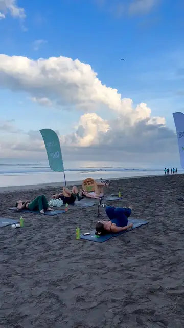 Branded beach activation