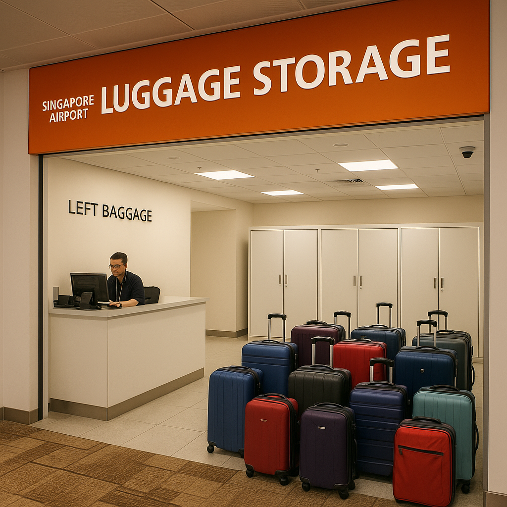 Luggage Storage in Singapore Airport
