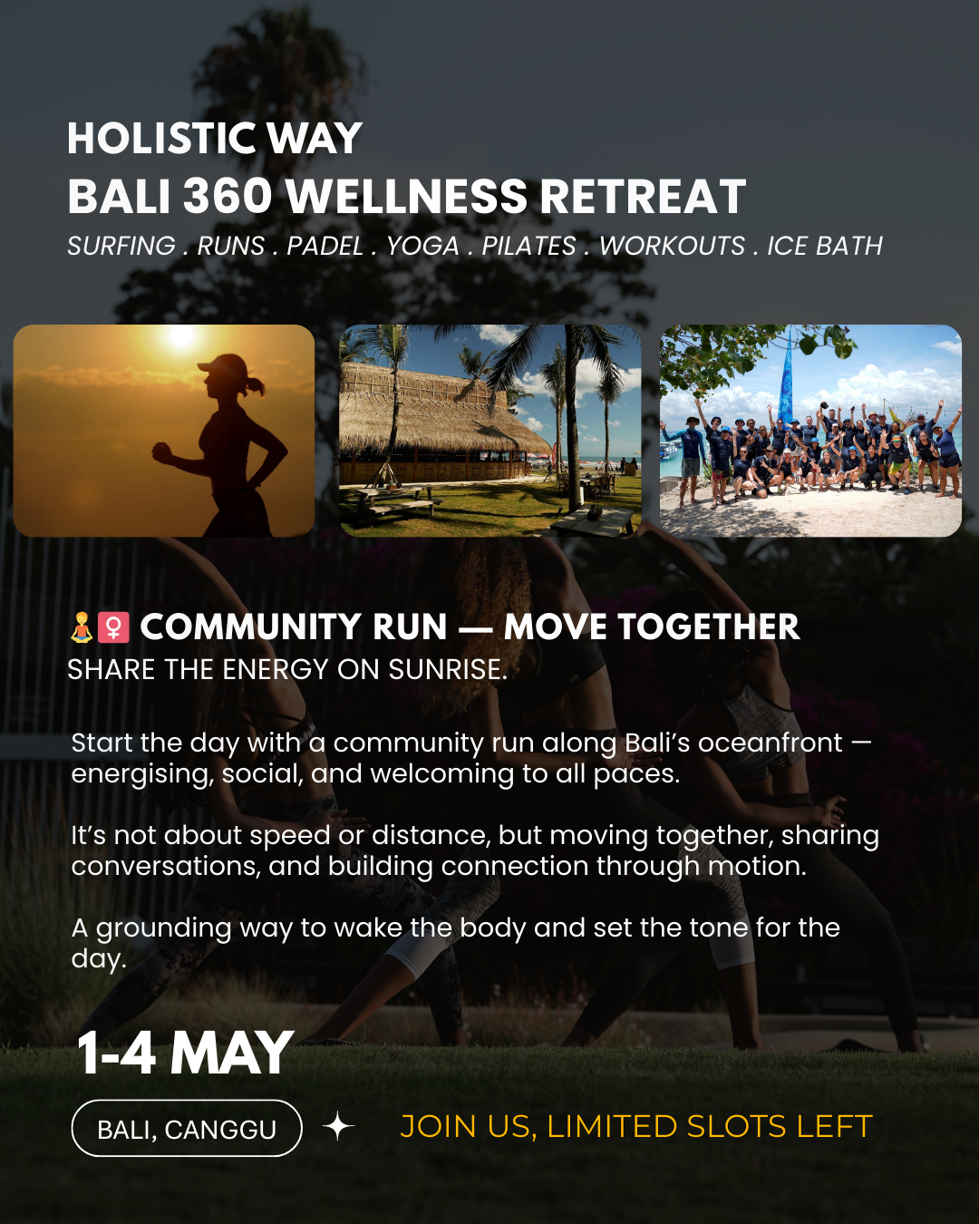 ⛱️ 🌊 Labour Day Weekend Getaway: 4D3N Bali 360 Wellness Retreat [Closed]