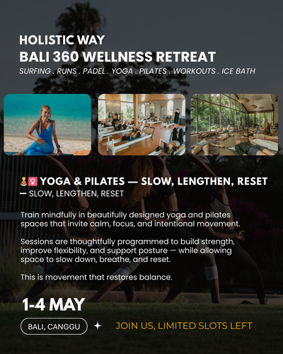 ⛱️ 🌊 Labour Day Weekend Getaway: 4D3N Bali 360 Wellness Retreat [Closed]