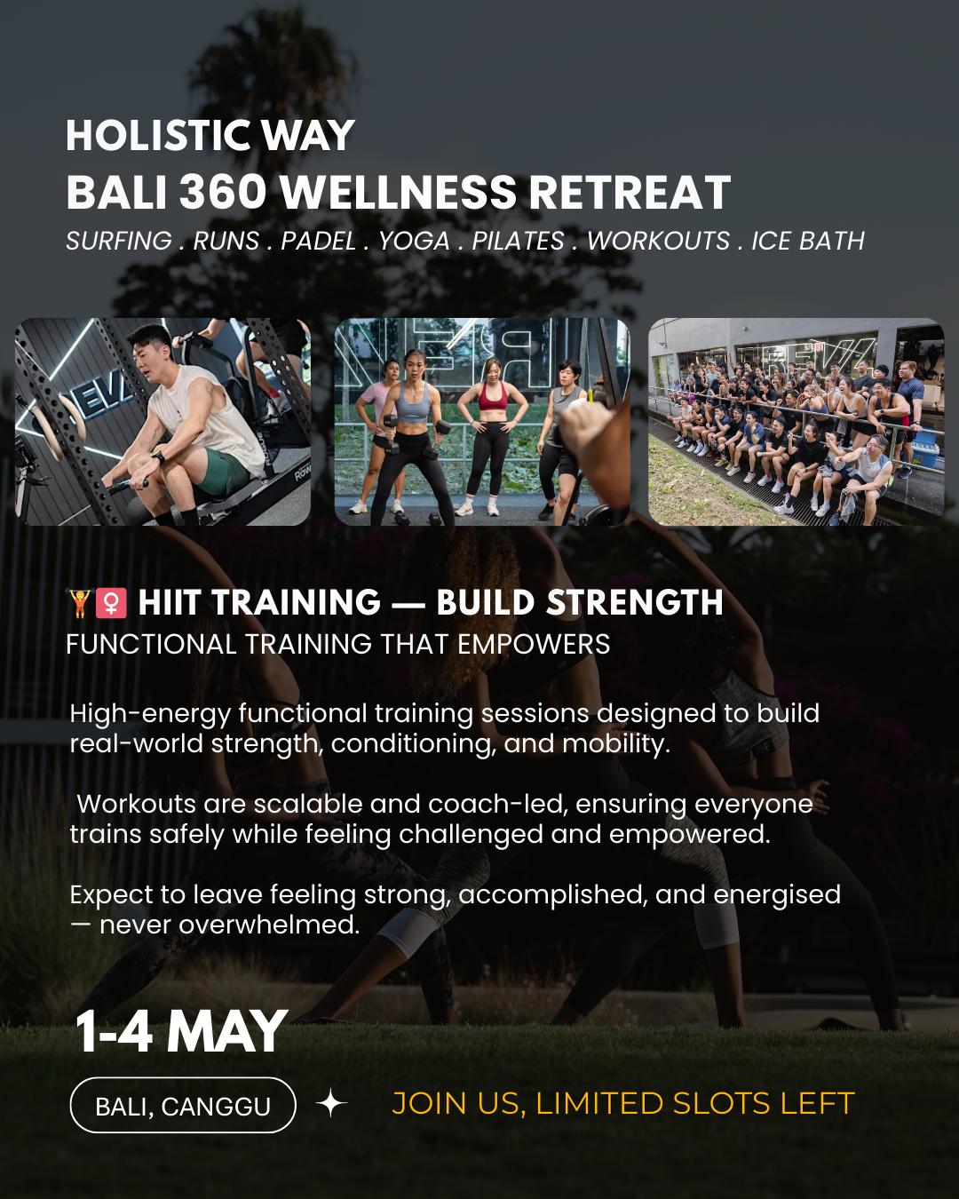 ⛱️ 🌊 Labour Day Weekend Getaway: 4D3N Bali 360 Wellness Retreat [Closed]