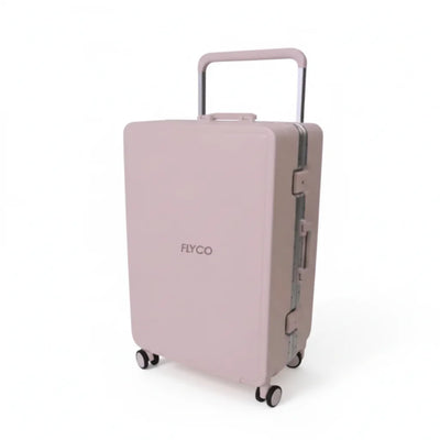 FLYCO Pink Original Series Personalised Polycarbonate Luggage Singapore