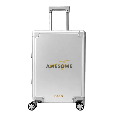 FLYCO Aluminium Quote Series personalised luggage Singapore