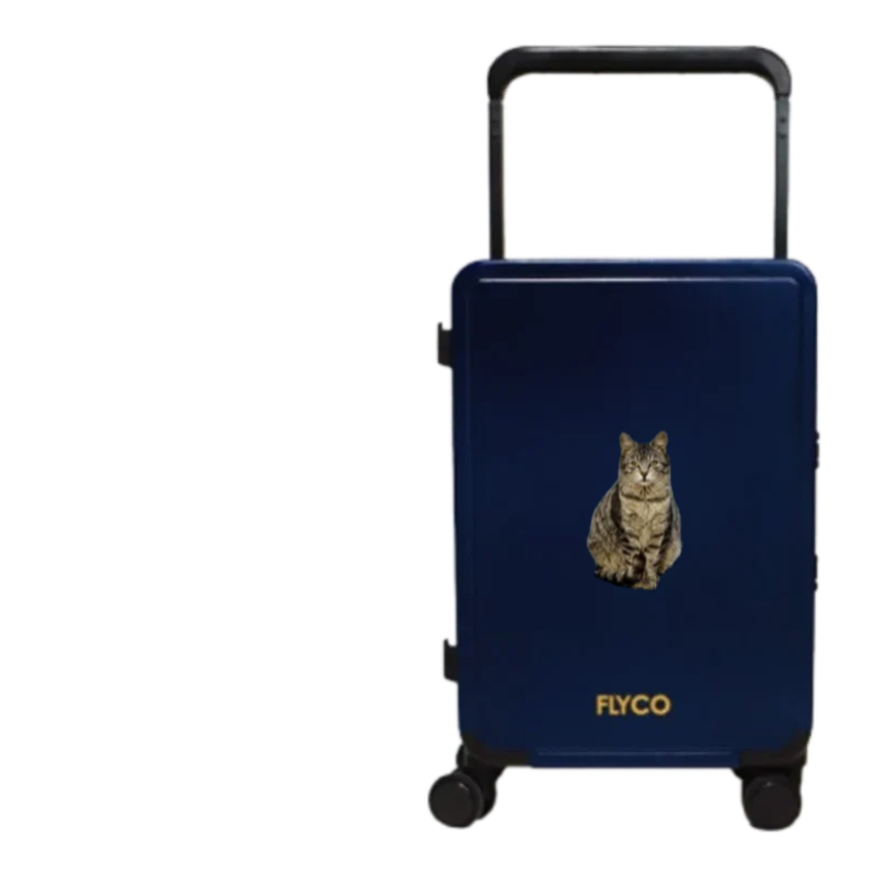 Blue Custom Design Series luggage