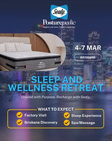 Sealy Posturepedic Sleep and Wellness Retreat, Brisbane