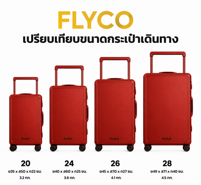 FLYCO White Pet Series personalised luggage Singapore